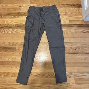 Light gray Cherokee slim fit scrub pants